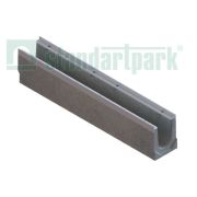 Лотки водоотводные бетонные BetoMax DN100 с внутренним уклоном h125-h230 под решетку кл. E600