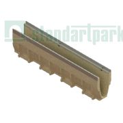 Лоток водоотводный полимербетонный CompoMax Drive DN100 h260