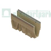 Лоток водоотводный полимербетонный CompoMax Drive DN100 h260 полуметровый 70671.05V