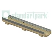 Лоток водоотводный полимербетонный CompoMax Drive DN100 h100 под решетку кл. Е600