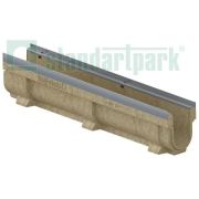 Лоток водоотводный полимербетонный CompoMax Drive DN100 h210 под решетки кл. C250, D400