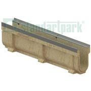 Лоток водоотводный полимербетонный CompoMax Drive DN100 h260 под решетки кл. C250, D400