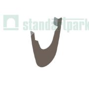 Переходник универсальный оцинкованная сталь для пескоуловителя полимербетонного 6104V-П