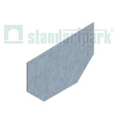 Заглушка торцевая стальная к лоткам бетонным 40576, 40571, 40571.4