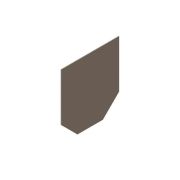 Заглушка торцевая стальная к лоткам бетонным 4069-D