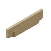 Заглушка полимербетонная для лотка водоотводного полимербетонного 6721-1D.1