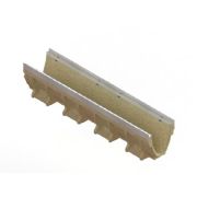 Лотки водоотводные полимербетонные CompoMax Drive DN150 каскадом h210-h320 под решетки кл.D, E