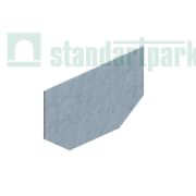 Заглушка торцевая стальная для лотка водоотводного бетонного 6121-1Б-D