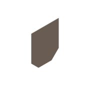 Заглушка торцевая стальная для лотка водоотводного бетонного 4209-D