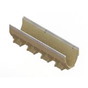 Лоток водоотводный CompoMax Drive полимербетонный V-образный DN200 H260 кл.С 75576V