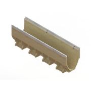 Лоток водоотводный CompoMax Drive полимербетонный V-образный DN200 H310 кл.С 75076V