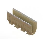 Лоток водоотводный CompoMax Drive полимербетонный V-образный DN200 H360 кл.С 75676V/10-10