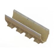 Лоток водоотводный CompoMax Drive полимербетонный V-образный DN200 H260 кл.D,E 75571V