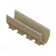 Лоток водоотводный CompoMax Drive полимербетонный V-образный DN200 H310 кл.D,E 75071V