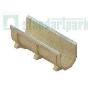 Лоток водоотводный CompoMax Drive DN300 H36 полимербетонный