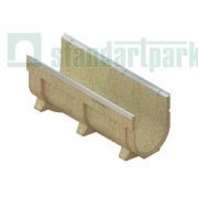 Лоток водоотводный CompoMax Drive DN300 H41 полимербетонный