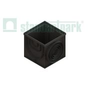 Пластиковый дождеприемник-пескоуловитель PolyMax Basic 400х400