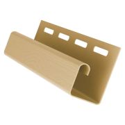 Профиль J 3,00 двухслойный Grand Line кремовый