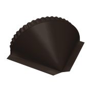 Заглушка конусная 0,45 PE RR 32 темно-коричневый