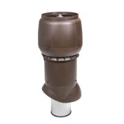 Выход вытяжки XL 200х300х700 ИЗ коричневый с колпаком