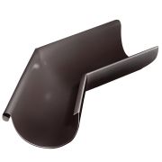 Угол желоба внешний Grand Line 135 гр 150 мм RAL 8017 шоколад