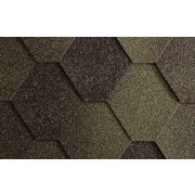 Мягкая черепица "Антик", зеленый, 3м2