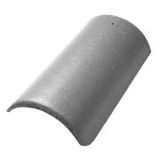 Коньковая черепица с зажимом Braas серый