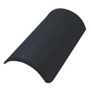 Коньковая черепица с зажимом Braas черный