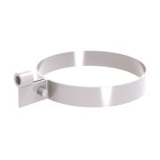 Хомут трубы Lite ПВХ Grand Line белый (RAL 9003)