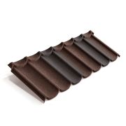 Лист Metrotile Mistral кофейно-серый