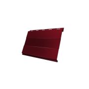 Вертикаль 0,2 prof 0,5 Satin с пленкой RAL 3005 красное вино