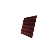 Профнастил С20А Grand Line 0,5 Velur с пленкой RAL 3009 оксидно-красный