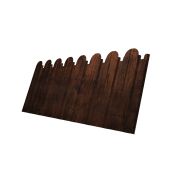 Профнастил С10B фигурный 0,45 Print Elite с пленкой Cherry Wood TwinColor