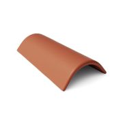 Коньковая черепица с зажимом Braas антик красный