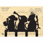 Крючок четырехрожковый Duck & Dog №4-01 Оркестр