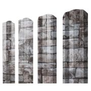 Штакетник М-образный В фигурный 0,45 Print Elite Fine Stone TwinColor