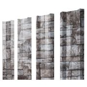 Штакетник М-образный А 0,45 Print Elite Fine Stone TwinColor