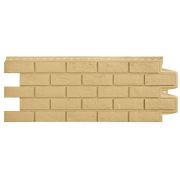 Фасадная панель Grand Line Состаренный кирпич Стандарт песочная