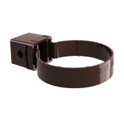 Хомут трубы Kliker ПВХ Grand Line Premium коричневый (RR 32)