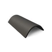 Коньковая черепица с зажимом Braas Эво черный