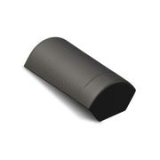 Конечная коньковая черепица с зажимом Braas Эво черный