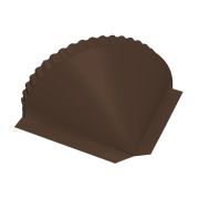 Заглушка конусная 0,5 Satin Matt RAL 8017 шоколад