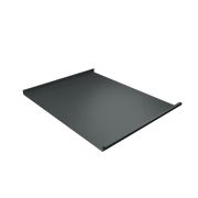 Фальц двойной стоячий Grand Line 0,5 GreenCoat Pural BT, matt с пленкой на замках RR 2Н3 (RAL 7016 антрацитово-серый)