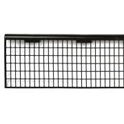 Защитная решетка желоба коричневая