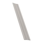 Крепежная планка жалюзи Milan,Tokyo 0,5 GreenCoat Pural BT, matt RR 21 светло-серый (RAL 7040 серое окно)