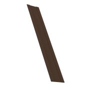 Крепежная планка жалюзи Milan,Tokyo 0,5 GreenCoat Pural BT, matt RR 887 шоколадно-коричневый (RAL 8017 шоколад)