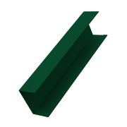 Крышка 65х40 жалюзи Milan,Tokyo 0,5 Satin с пленкой RAL 6005 зеленый мох