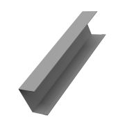 Крышка 65х40 жалюзи Milan,Tokyo 0,5 Satin с пленкой RAL 9006 бело-алюминиевый