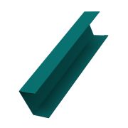 Крышка 65х40 жалюзи Milan,Tokyo 0,45 PE с пленкой RAL 5021 водная синь