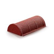 Конек полукруглый конечный AeroDek Tradition /Firenze античный красный